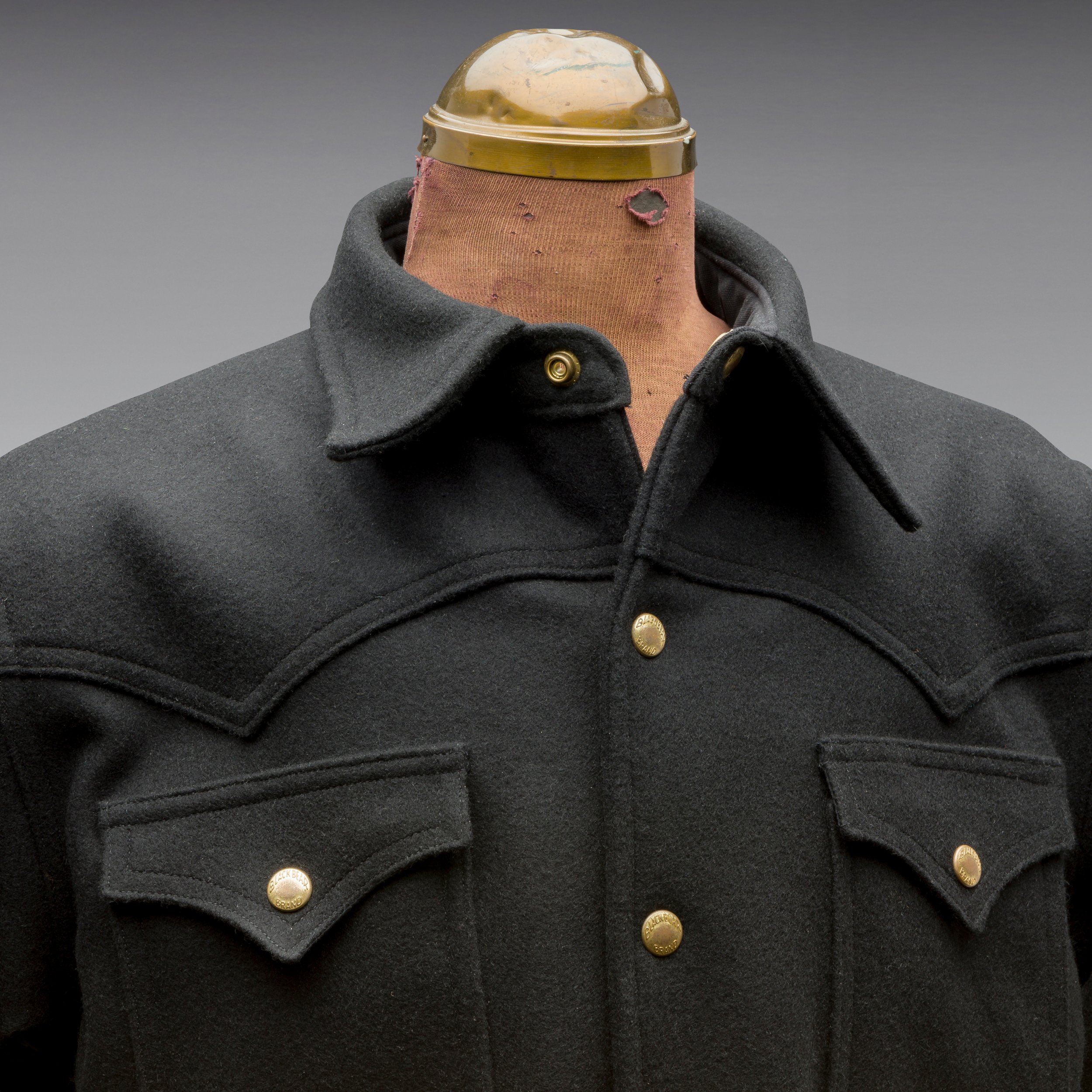 Black Bear Brand - BLACK Melton Western Jacket — Black Bear Black Bear Brand - BLACK Melton Western Jacket — Black Bear